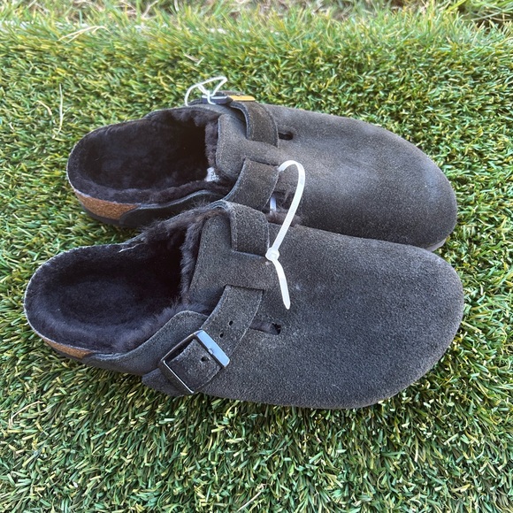 Women’s Birkenstock Boston Shearling Lined Clog 7 - Picture 1 of 7